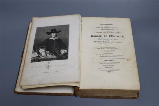 Dugdale, W. Sir - A Concise Topographical Description of The County of Warwick, 1817